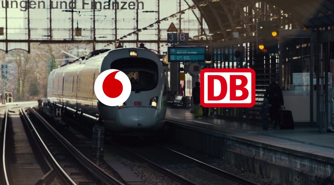 Deutsche Bahn und Vodafone Kooperation