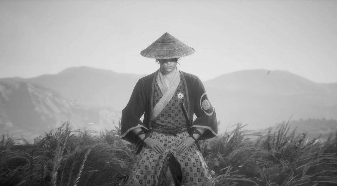 Der Protagonist von Trek to Yomi: Hiroki