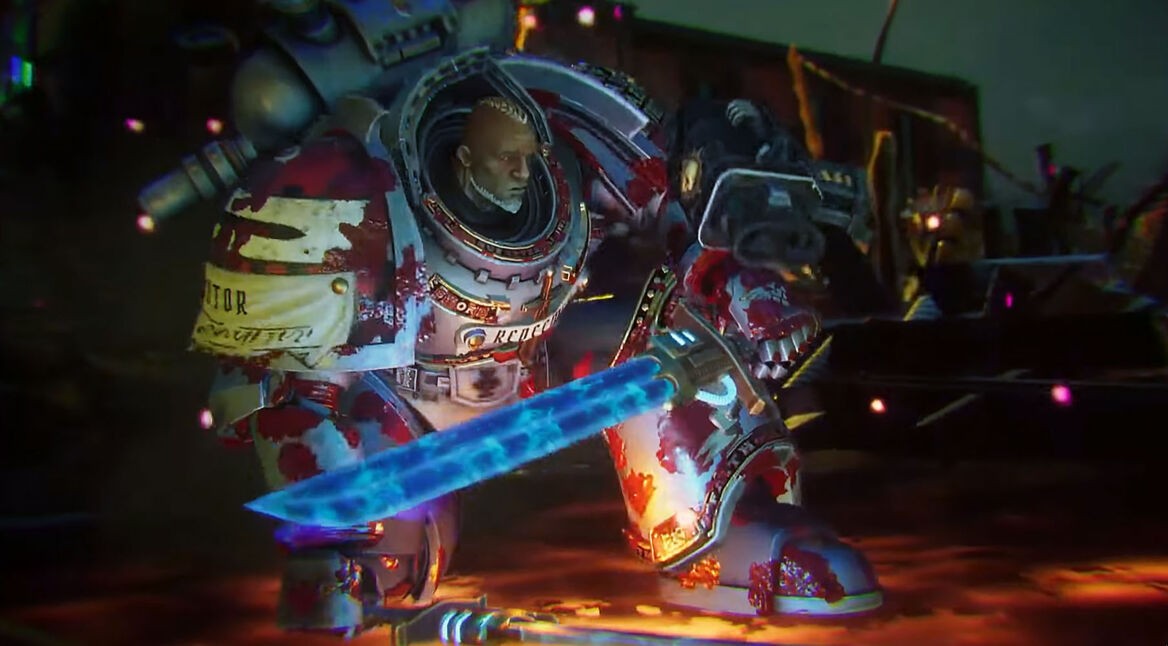 Ein Soldat in Warhammer 40,000: Chaos Gate – Daemonhunters