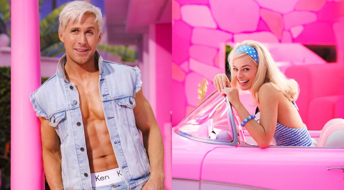 Ryan Gosling als Ken und Margot Robbie als Barbie im neuen Film von Greta Gerwig