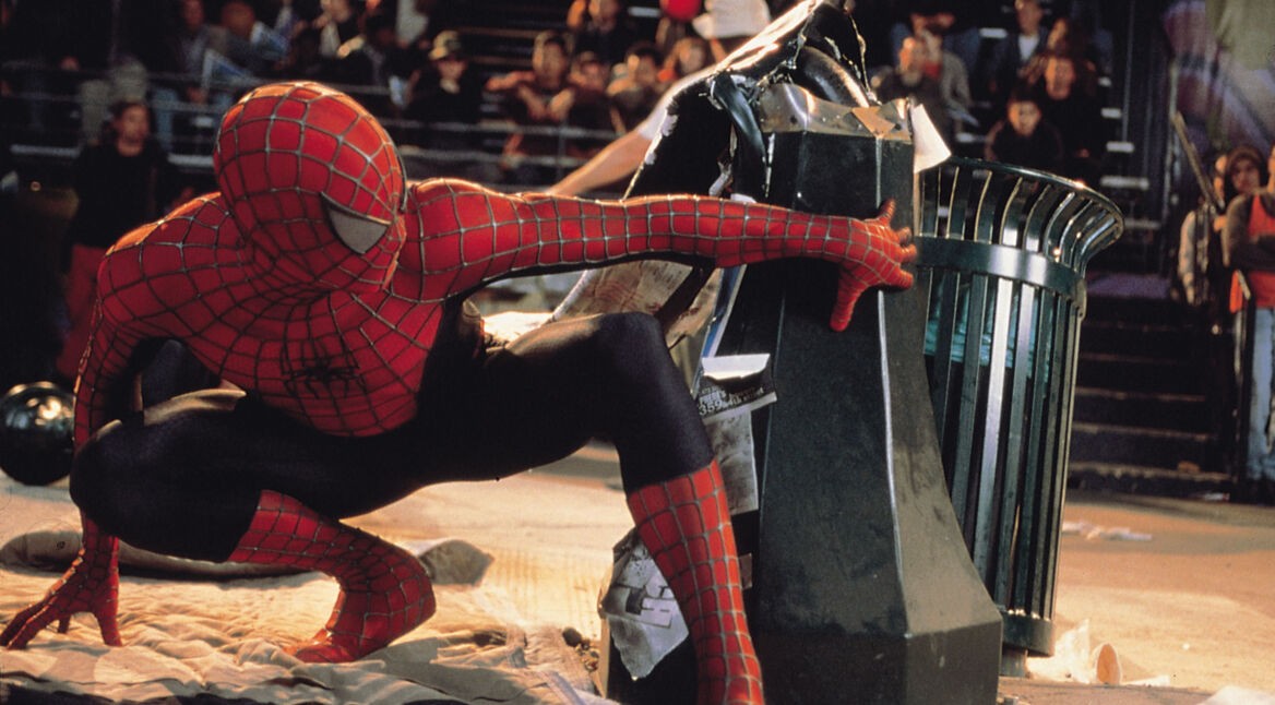 Spider-Man bei einem Kampf