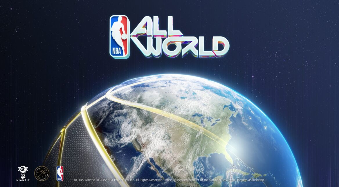 NBA All World Key Art