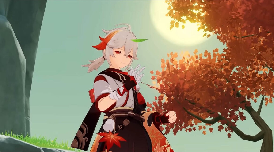 Der Protagonist in Genshin Impact