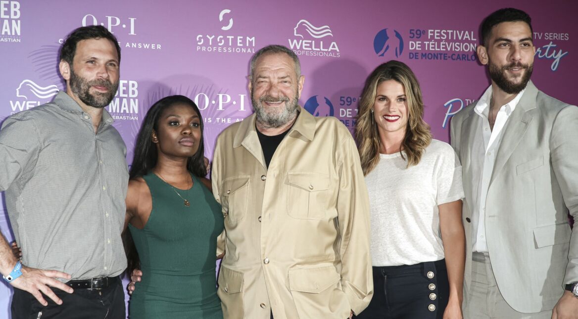 Schauspieler und Produzent beim Photocall