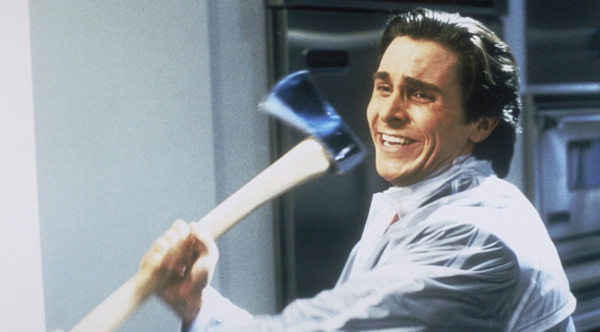 Das Bild zeigt eine Szene aus dem Film American Psycho