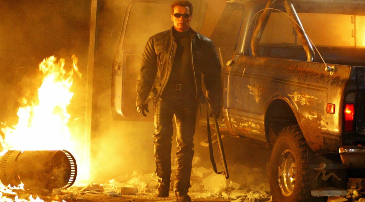 Das Bild zeigt eine Szene aus dem Film Terminator 3