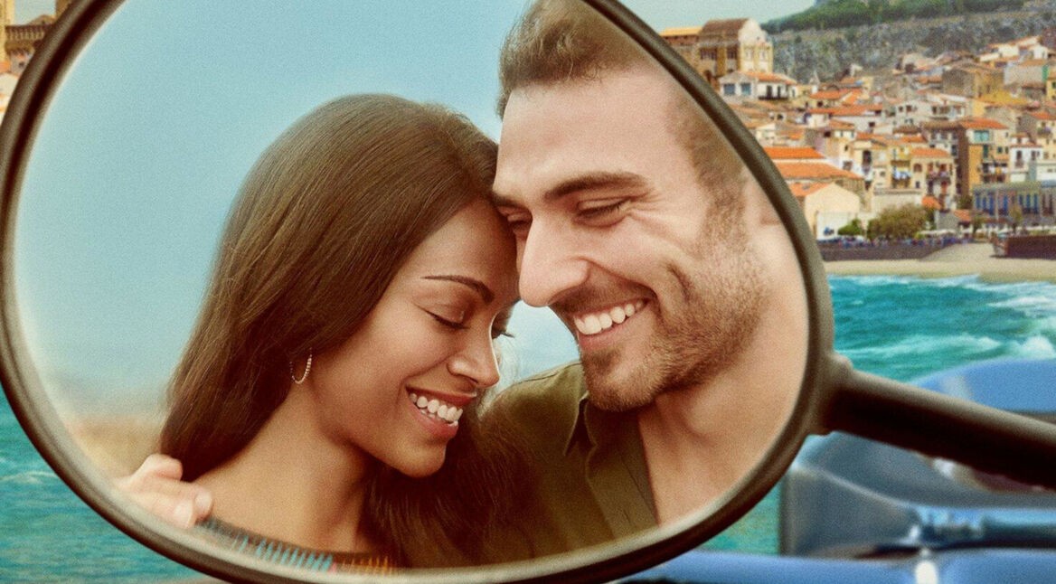 Eugenio Mastrandrea und Zoe Saldana in From Scratch