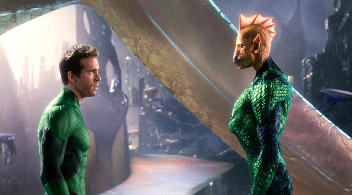 Ryan Reynolds in der Rolle von Green Lantern