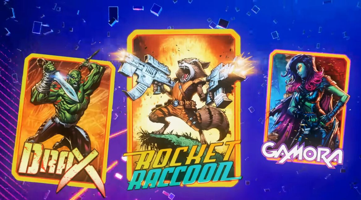 Einige Karten aus Marvel Scnap