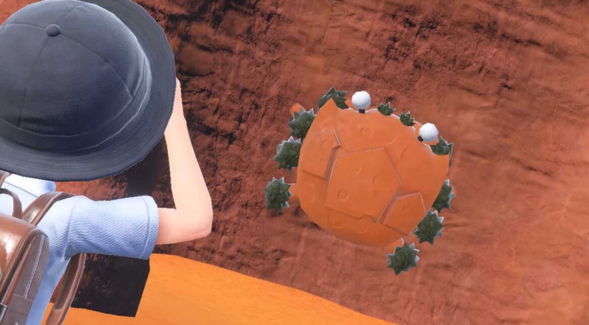 Das Herrscher-Pokémon Klibbe in Pokémon Karmesin und Purpur