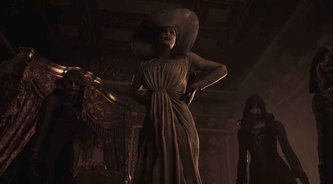 Lady Dimitrescu und ihre Töcher in Resident Evil: Village