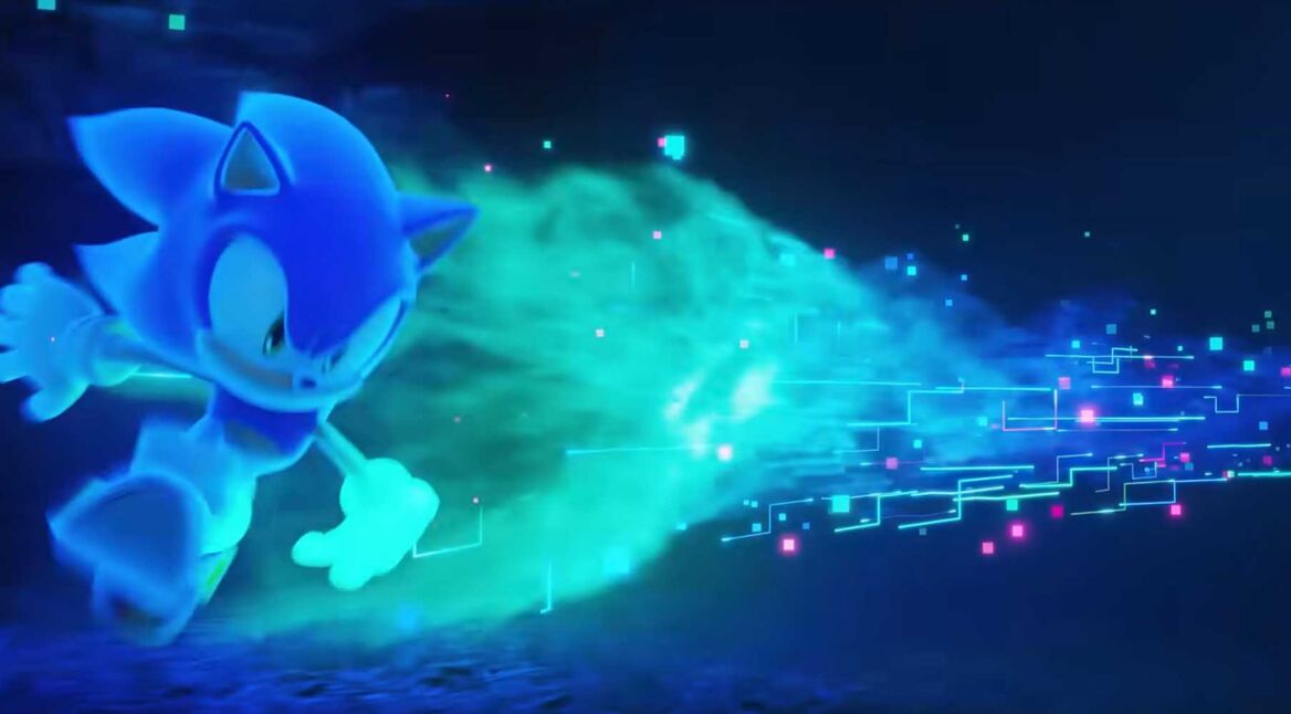 Sonic the Hedgehoc in Sonic Frontiers