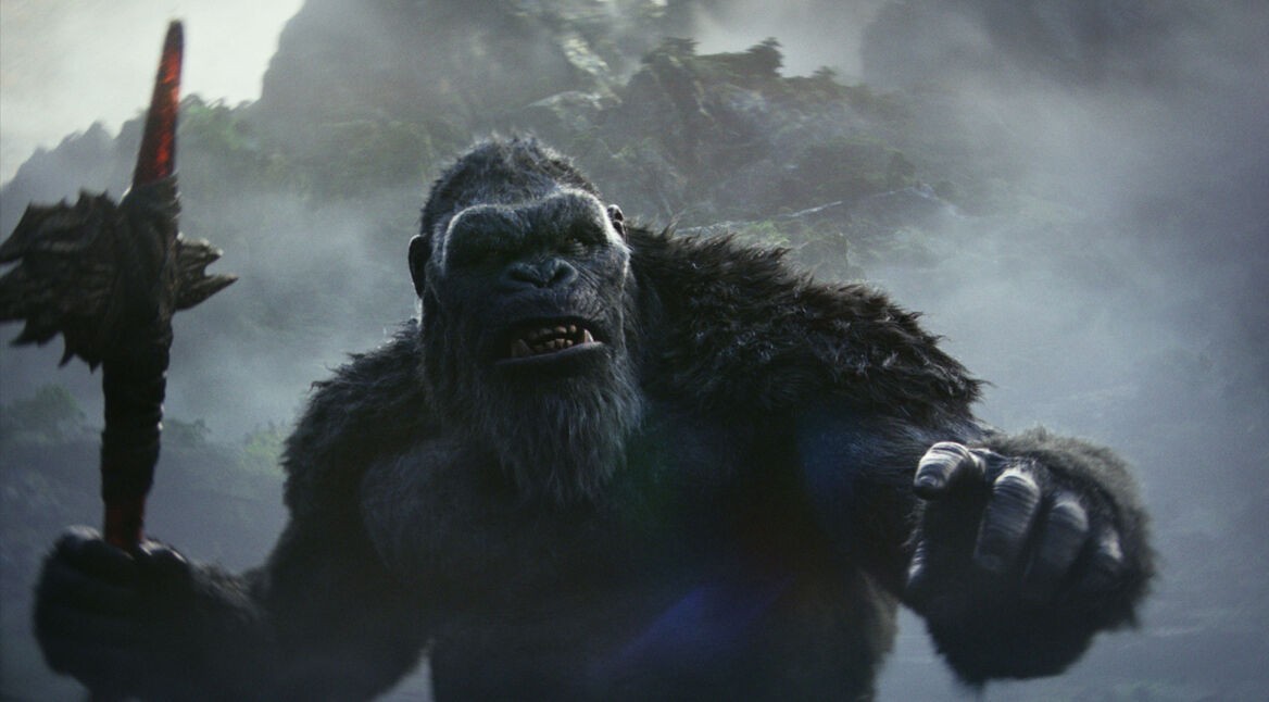 kong in godzilla x kong the new empire