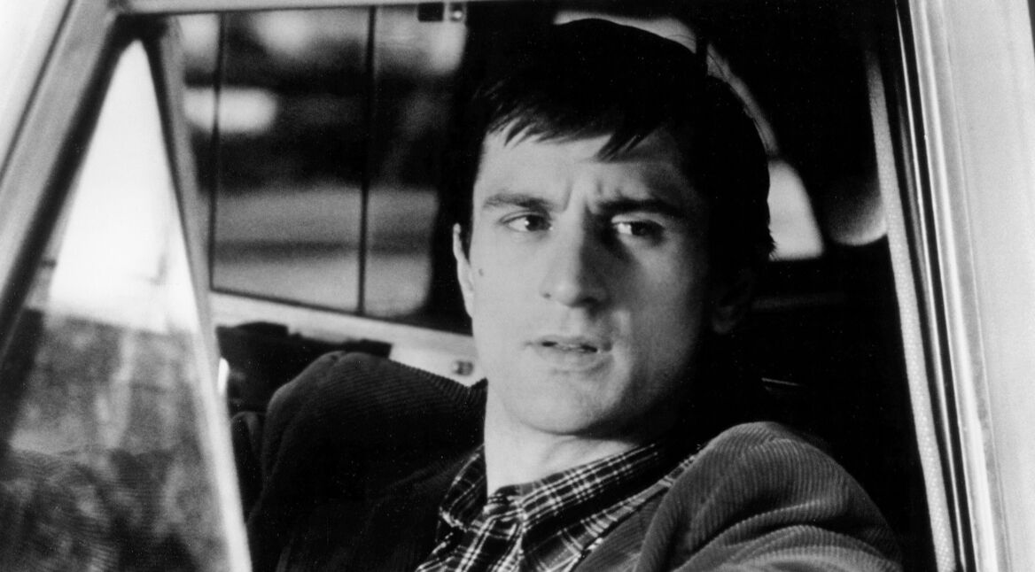 Das Bild zeigt eine Szene aus dem Film Taxi Driver von 1978