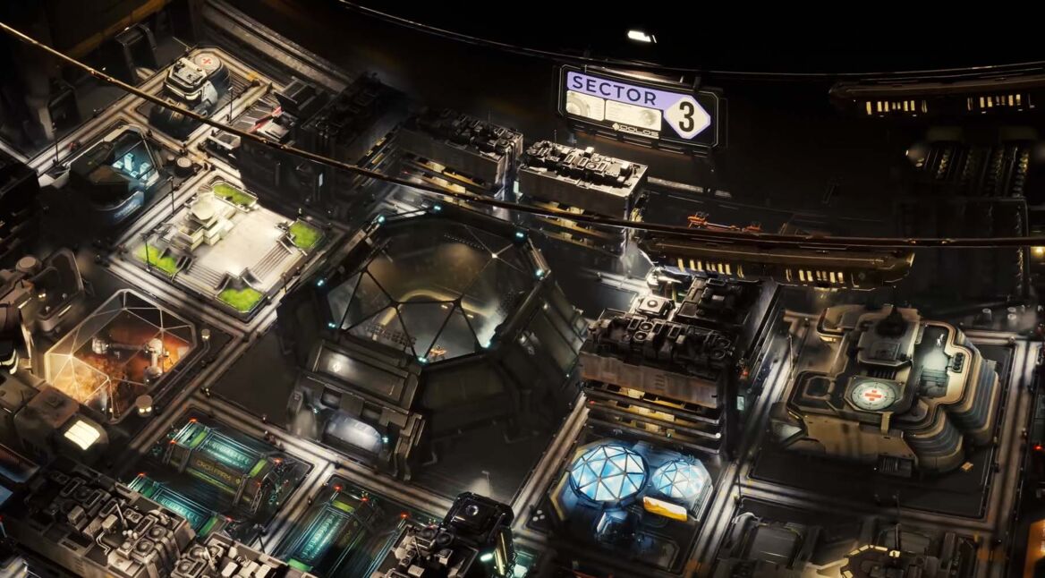 Eine fortschrittliche Stadt in Ixion