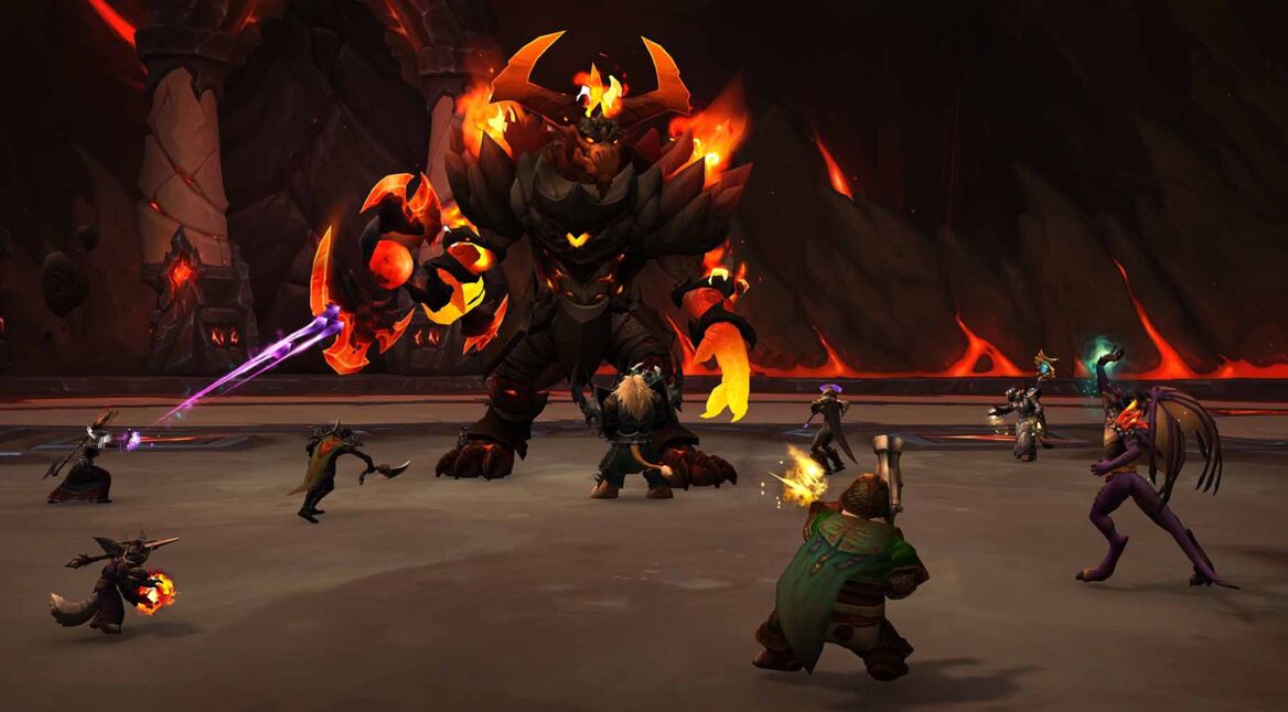 Ein Boss in WoW: Dragonflight