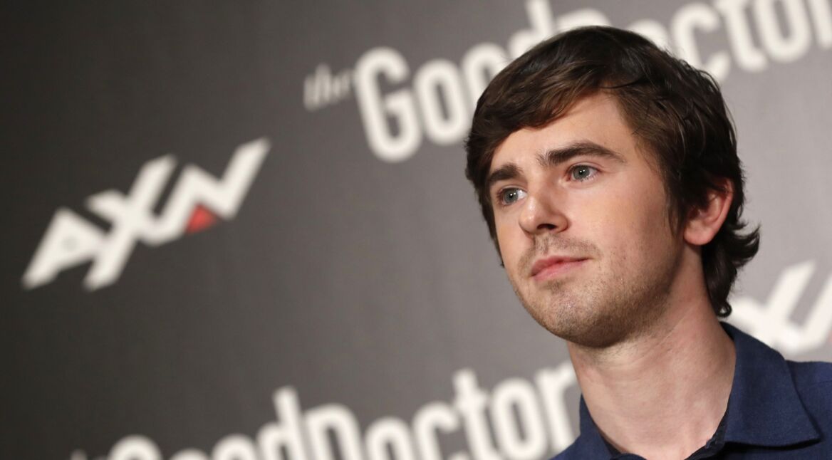 Fototermin mit Freddie Highmore