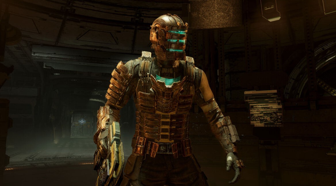 Isaac aus Dead Space im Anzug