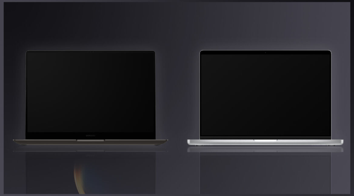 Galaxy Book3 Ultra und MacBook Pro