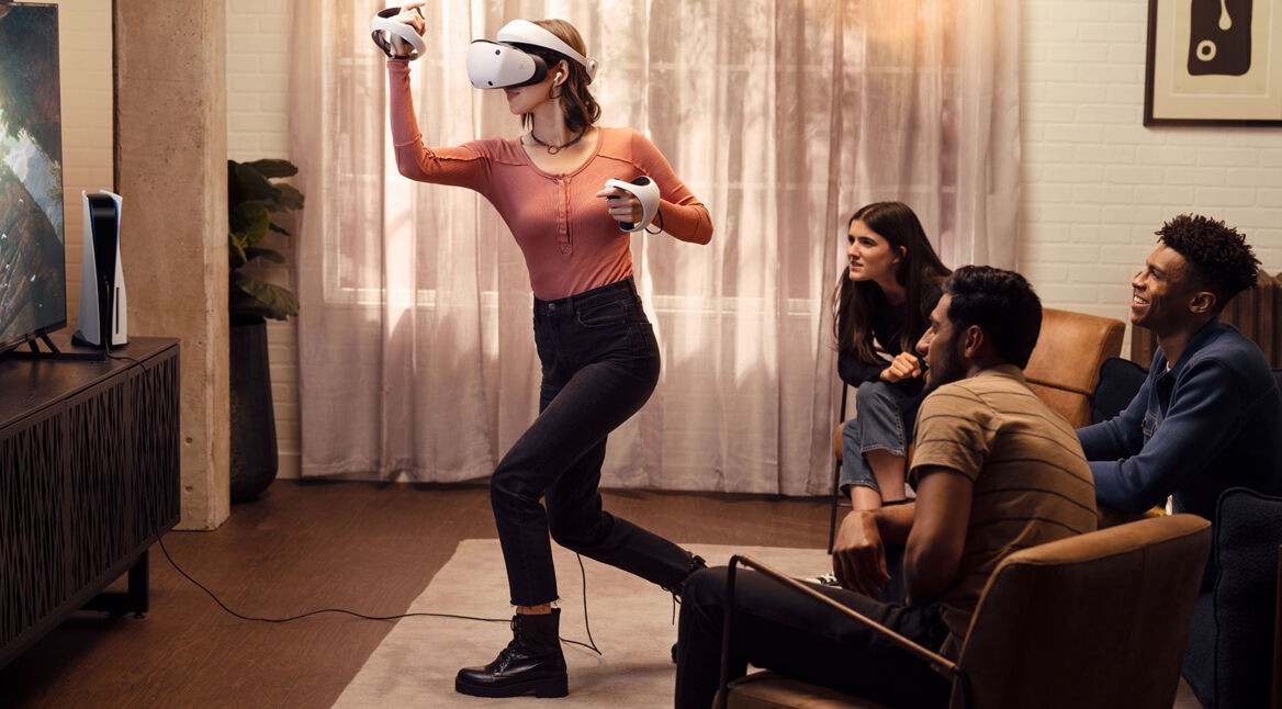 freund:innen spielen die psvr 2