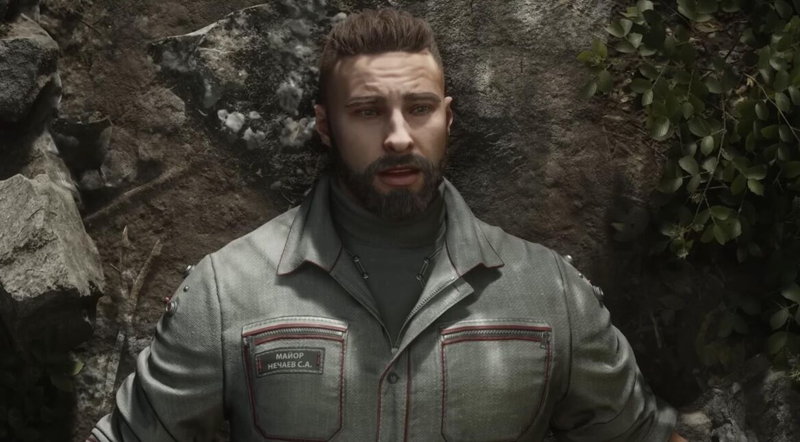 Der Protagonist aus Atomic Heart liegt auf dem Boden