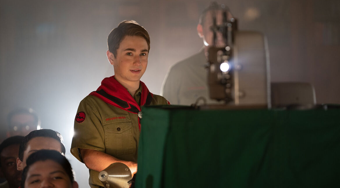 sammy zeigt seinen film