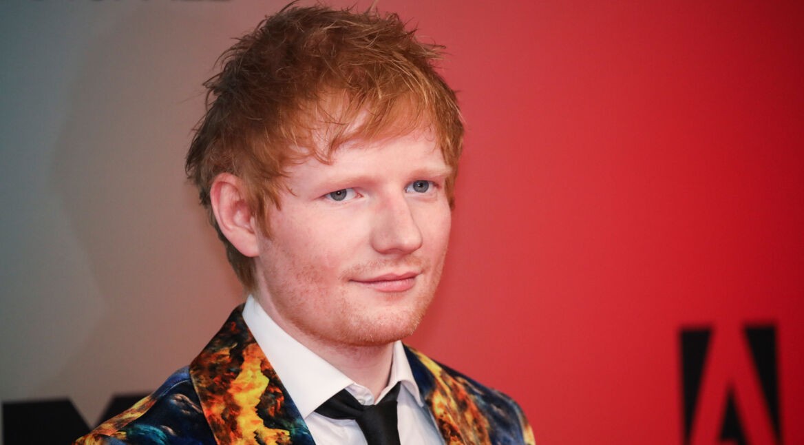 Musiker Ed Sheeran bei einer Veranstaltung