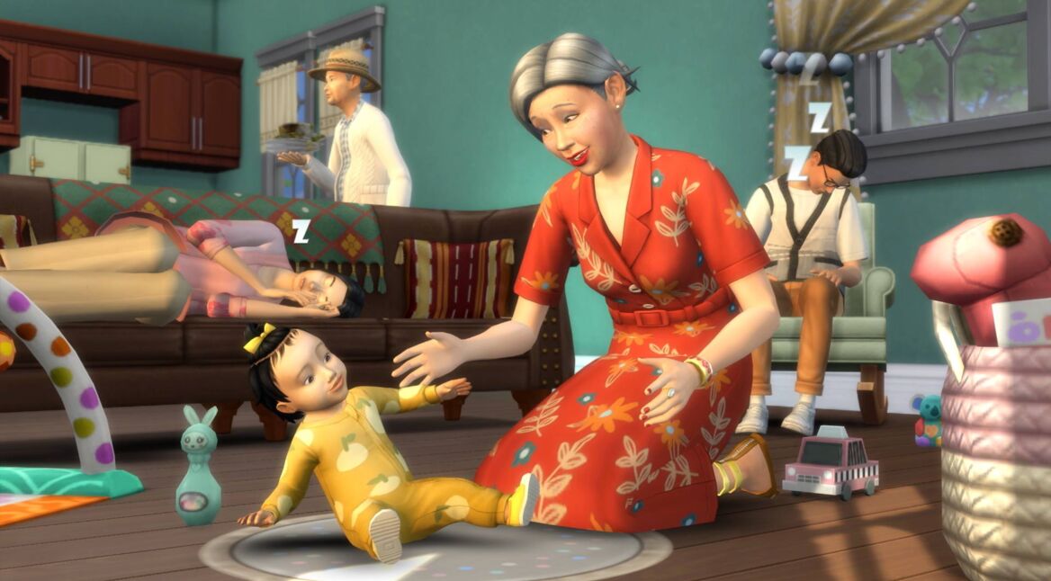 Familienleben in die Sims 4