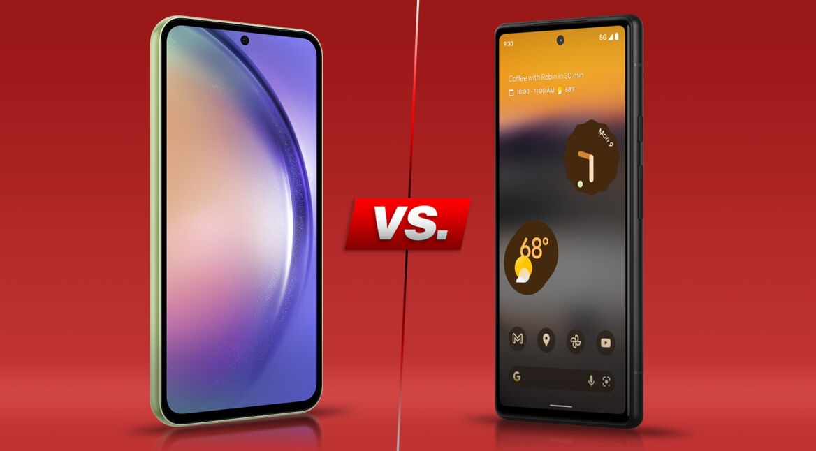 Galaxy A54 5G und Pixel 6a