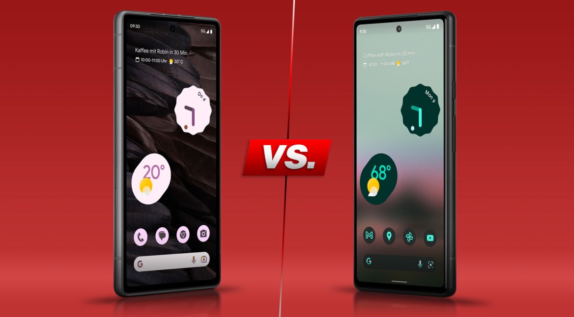 Pixel 7a vs Pixel 6a