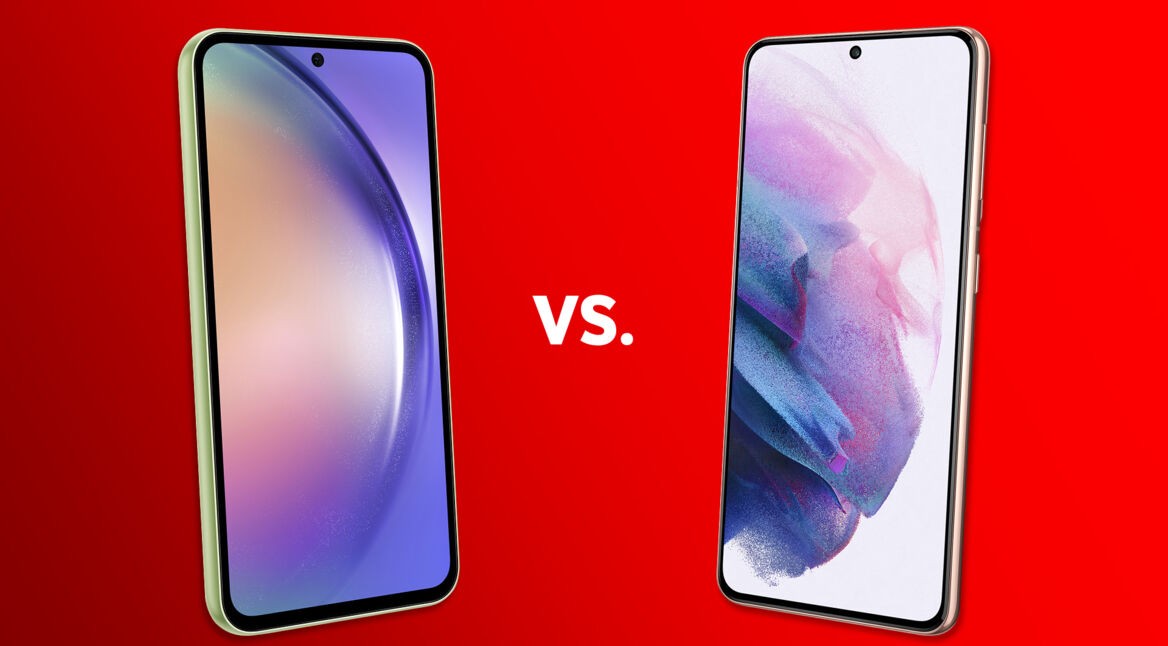Zwei Samsung-Handys im Vergleich