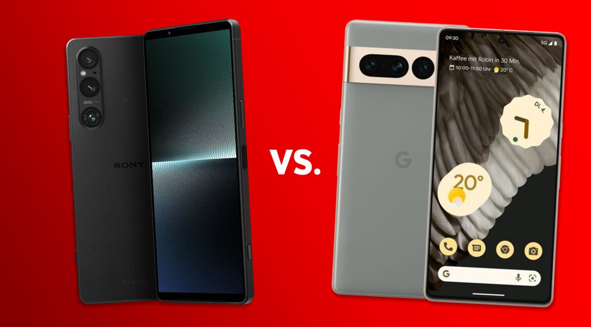 Xperia 1 V vs. Pixel 7 Pro