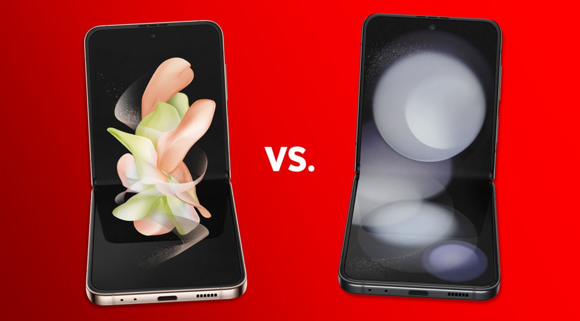 Galaxy Flip5 und Flip4