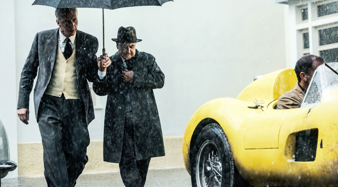 ferrari film behind the scenes