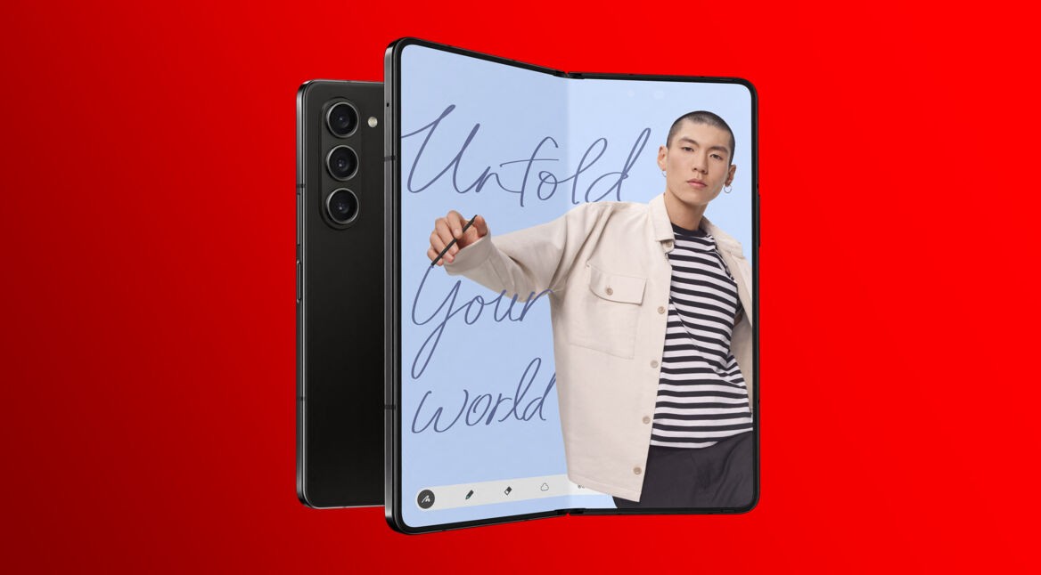 Samsung Galaxy Z Fold5 Header