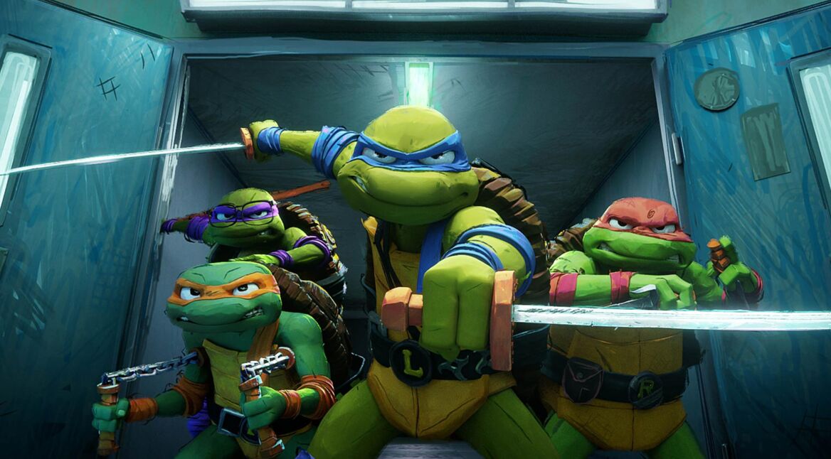 Teenage Mutant Ninja Turtles in Angriffsstellung