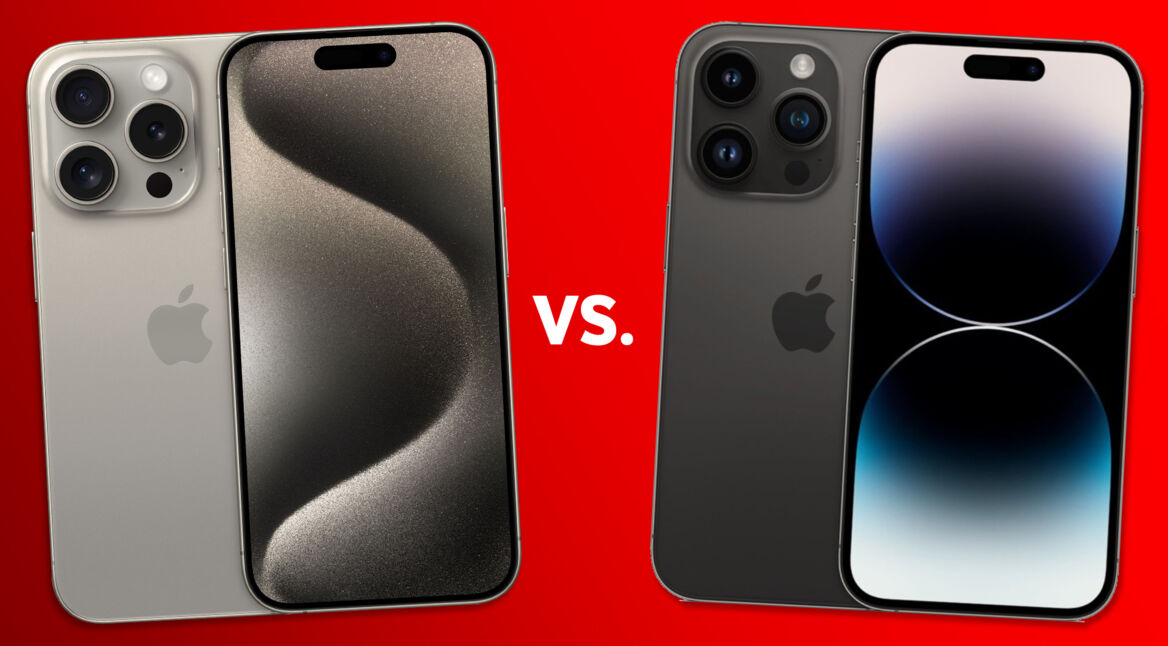 iPhone 15 Pro vs. iPhone 14 Pro