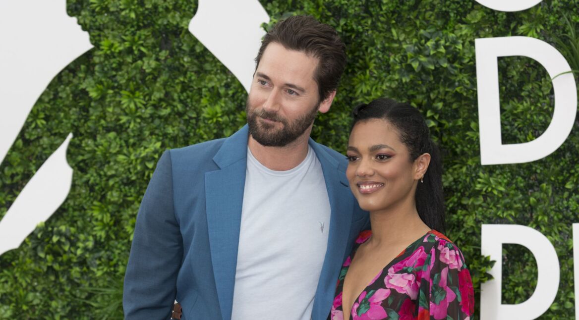 Ryan Eggold and Freema Agyeman attend the "New Amsterdam" Photocall during the 59th Monte Carlo TV Festival : Day Two on June 15, 2019 in Monte-Carlo, Monaco