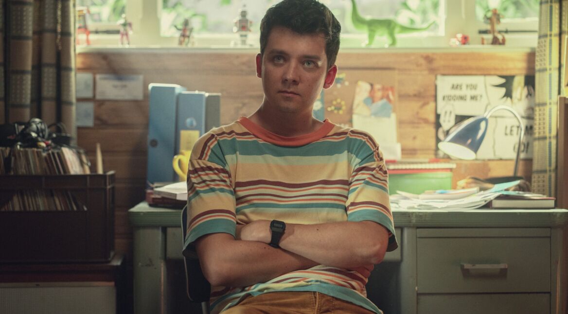 Asa Butterfield als Otis Milburn in Staffel 4 von "Sex Education"