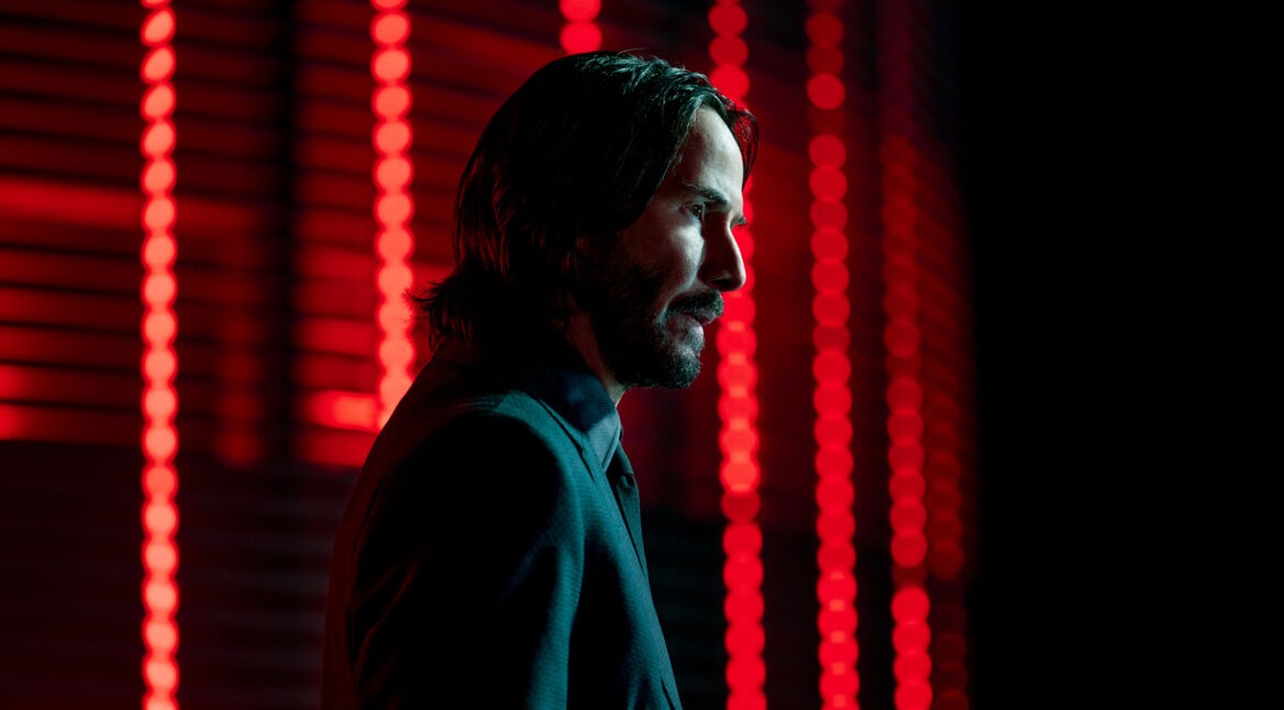 Keanu Reeves als John Wick in john Wick-Kapitel 4