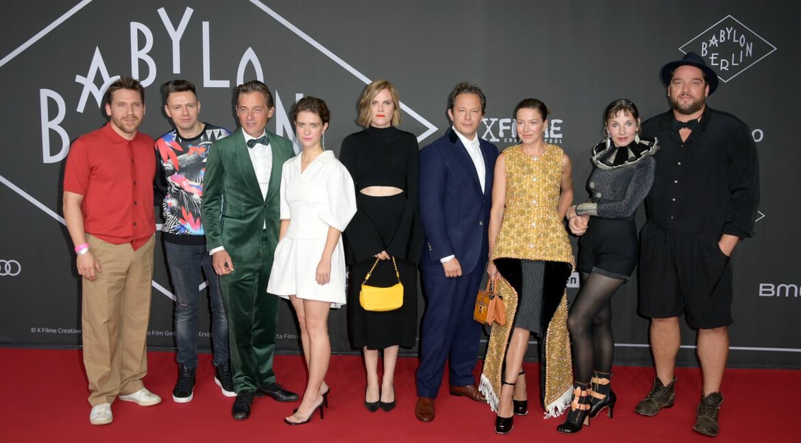 Cast bei der Premiere von Staffel 4 von "Babylon Berlin"