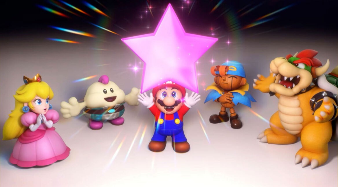 prinzessin peach geno mario mallow bowser in super mario rpg remake
