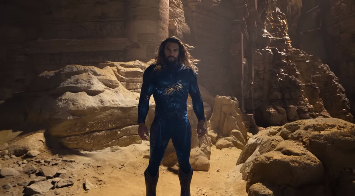 Jason Momoa in Aquaman 2: Lost Kingdom