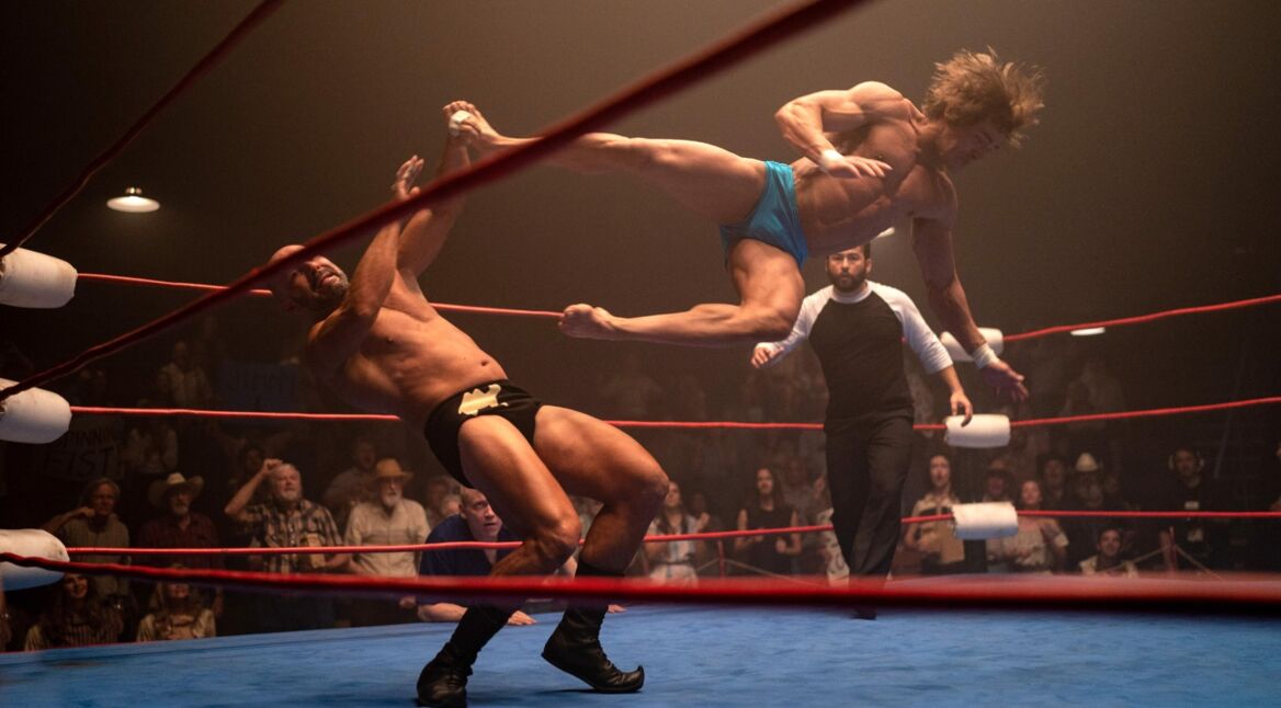 Szene aus dem Film "The Iron Claw"