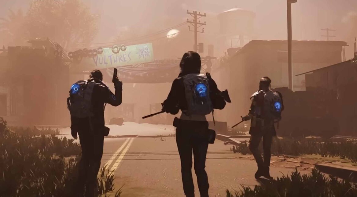 Ein Team aus drei Spieler:innen in Once Human