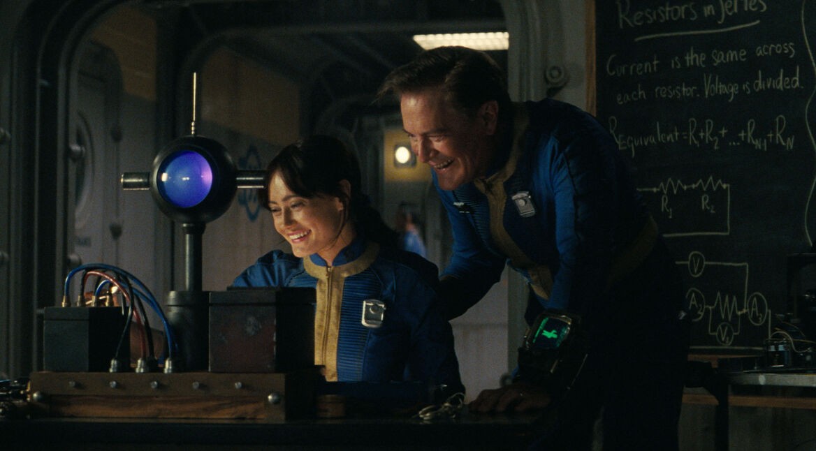 lucy und hank in fallout serie auf amazon prime video serie 2024