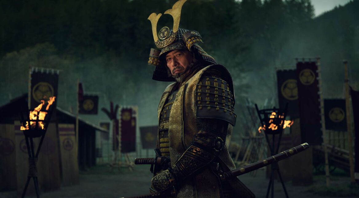 Yoshii Toranaga (Hiroyuki Sanada) in "Shogun".