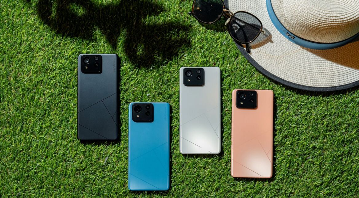 Die vier Farben des Asus Zenfone 11 Ultra