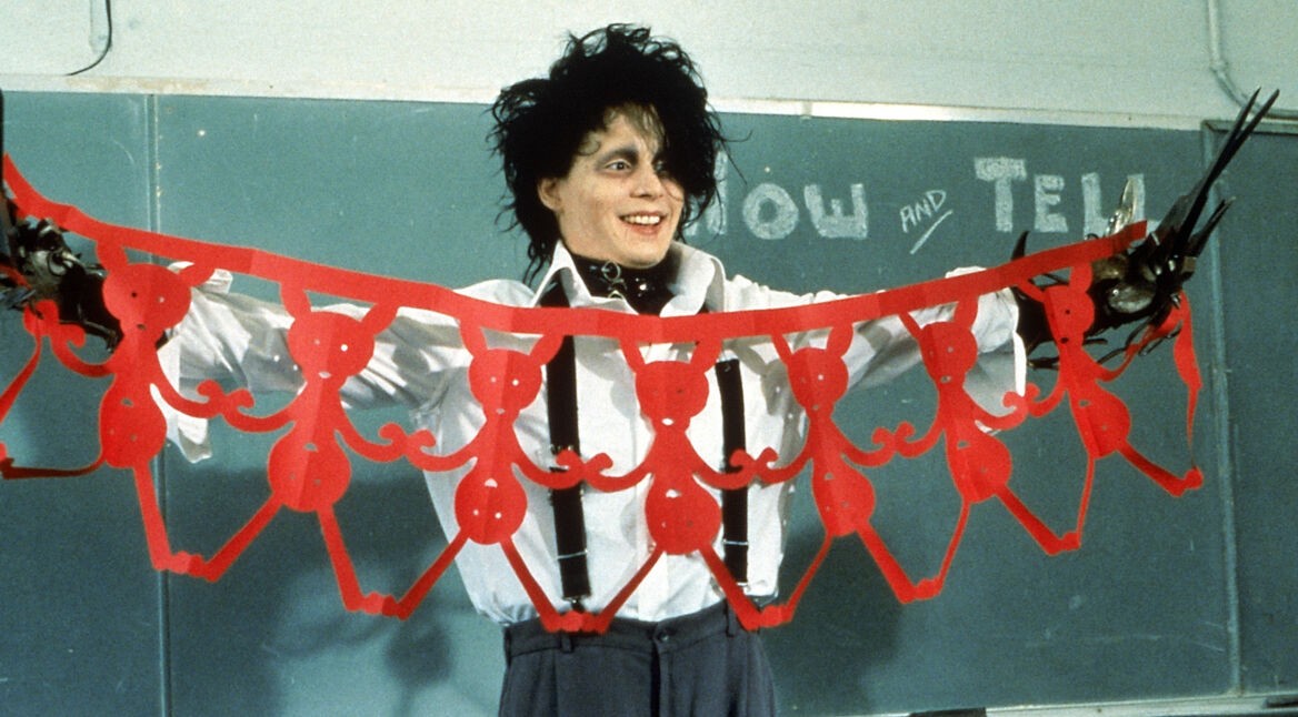 Johnny Depp in Edward mit den Scherenhänden