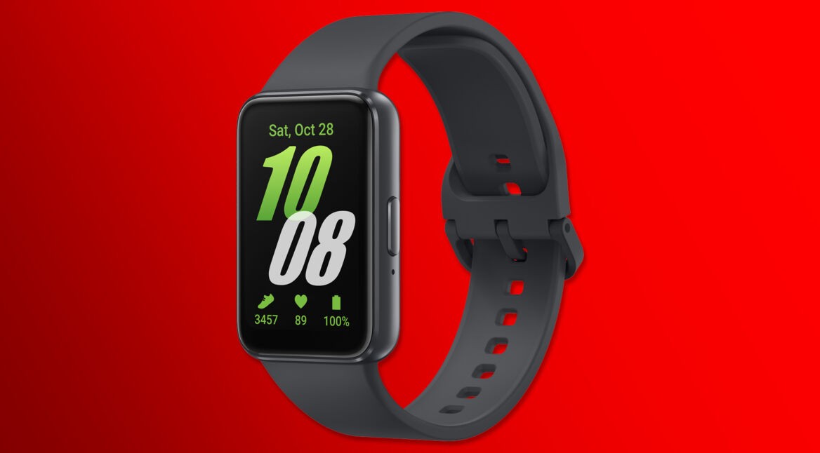 Die Galaxy Fit3 in einer grauen Farbe